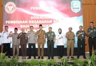 Dandim dan Forkopimda Menyongsong Kesadaran Bela Negara di Trenggalek 2023, Senin (9/10)