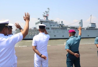 Pelepasan Keberangkatan Dua Kapal Perang AL Malaysia