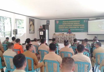 Komsos Dengan Aparatur Pemerintah Kab. Pacitan