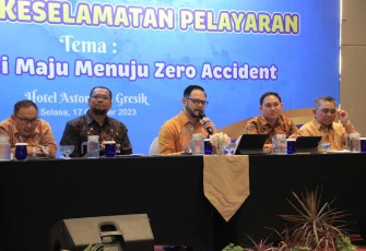 Sosialisasi Keselamatan Pelayaran KSOP Gresik, Selasa (17/10)