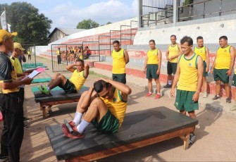 Tes Garjas prajurit Kodim 0807/Tulungagung 