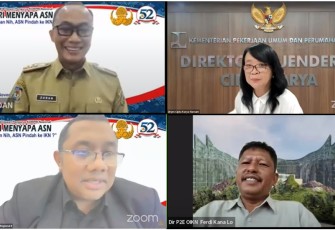 Webinar Korpri menyapa ASN
