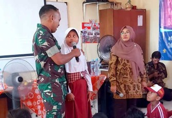 Sosialisasi Bullying di SDN Medokan Ayu I Surabaya, Kamis (16/11)