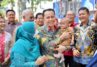 Launching Program Pencegahan Stunting di Kota Pagar Alam Pj Gubernur Agus Fatoni Targetkan Sumsel Zero Stunting 