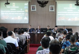 Rakor EKUINDA jelang Nataru di Pati