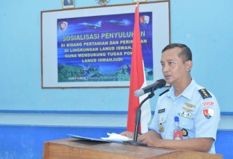 Kadispotdirga Lanud Iswahjudi Letkol Tek Sri Harjanto 