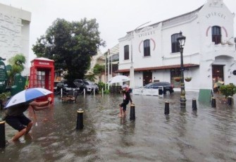 Banjir Kota Semarang Jawa Tengah 