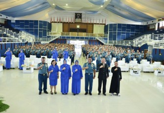 Perayaan Natal TNI AL di Jakarta 