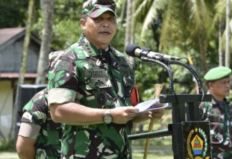Danrem 023 KS Kolonel Inf Dodi Triwinarto 