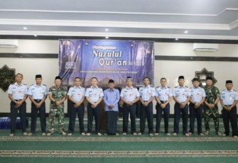 Peringatan Nuzulul Qur'an di Lanud Iswahjudi 