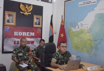 Danrem 121/Abw Brigjen TNI Pribadi Jatmiko 