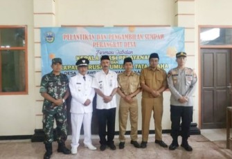 Pelantikan Perangkat Desa