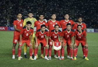 Tim U-22 Indonesia jelang laga Kamboja, Rabu (10/5)
