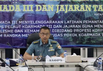 Asops Pangkoarmada III Kolonel Laut (P) Sandharianto