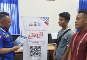 Simak bocoran ujian teori SIM di Polres Trenggalek dengan scan barcode dan unduh, Selasa (17/10)