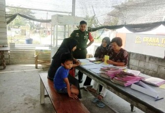 Posyandu balita wilayah desa binaan 