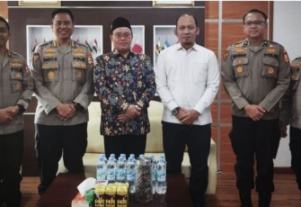 Pertemuan Direktorat Penerangan Agama Islam Kementerian Agama bersama Biro SDM Mabes Polri di Jakarta 