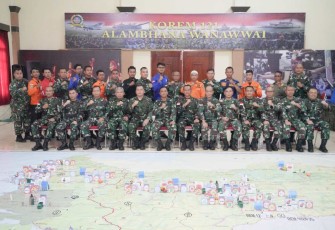 Penutupan Latposko 1 Korem 121/Abw, Rabu (25/10)