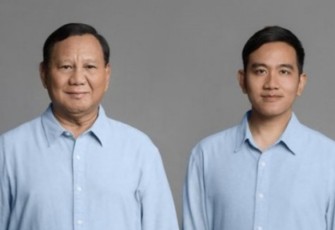 Pasangan Capres-cawapres no urut 2 Prabowo Subianto - Gibran RakaBuming Raka Pemilu 2024