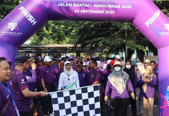 KSOP Banten bersama Stakeholder Gelar Jalan Santai