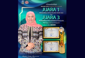 Gubernur Khofifah Sabet Bhumandala Awards 2023