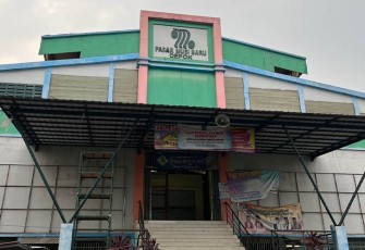 Pasar Musi Lama, yang telah bermetamorfosis menjadi Pasar Musi Baru (Foto : Tsavirha Almara)
