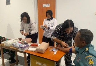 Personel Lanudal Manado Laksanakan Urikes Rutin 2023