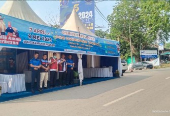 Posko Angkutan Lebaran 2023 Terminal Domestik Telaga Punggur