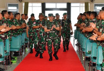 Pangdam I/BB saat Kunjungi Jajaran Korem 033/WP dan Tinjau RSKI Pulau Galang