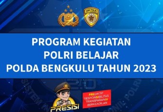 Tingkatkan Profesionalisme, Polda Bengkulu Menggelar Kegiatan Program Polri Belajar 
