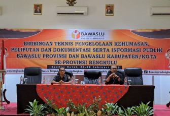 Bimtek Kehumasan Bawaslu