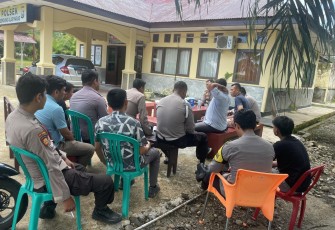 Polsek Semidang Alas Maras Laksanakan Anev Mingguan