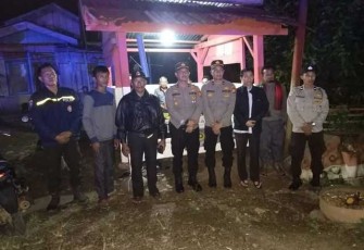 Bhabinkamtibmas Mulai Aktifkan Pos Kamling, Guna Menjaga Keamanan dan Ketertiban