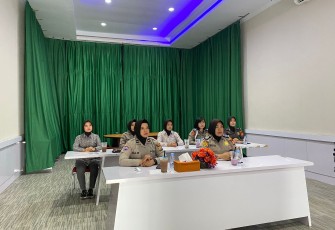 Karo SDM Polda Bengkulu Beri Pengarahan ke Polwan Polres Lebong