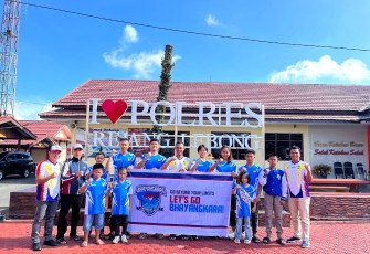 Polres Rejang Lebong Lepas Atlet Ikuti Kejuaraan Renang