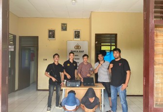 Gasak Laptop, Printer dan Tabung Gas, 2 Pria ini Diringkus Polsek Bermani Ilir Polres Kepahiang