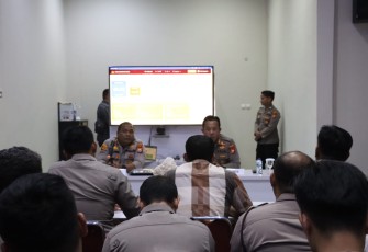 Polres Lebong Ikuti Asistensi dan Evaluasi Birorena Polda Bengkulu