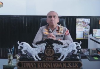 Kapolres Rejang Lebong Polda Bengkulu AKBP Tonny Kurniawan, S.I.K