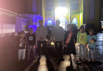 Beri Rasa Aman Beribadah, Polres Kepahiang Gelar Pengamanan dan Patroli Waktu Tarawih