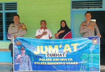 Kapolsek Giri Mulya Sambangi Tokoh Masyarakat untuk Ciptakan Kamtibmas Selama Bulan Ramadan