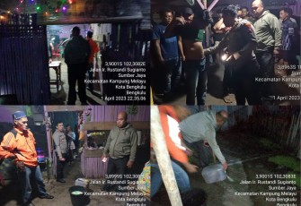 Warung Jual Miras dan Tuak Jadi Sasaran KRYD Polsek KSKP Pulau Baai