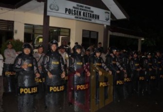 Kapolres Bengkulu Utara Mediasi Warga 2 Desa di Polsek Ketahun