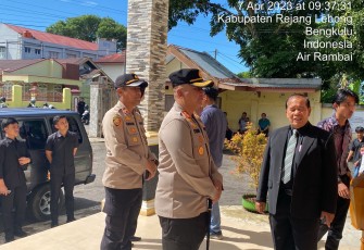 Kapolres Rejang Lebong Pantau Pengamanan Jumat Agung 