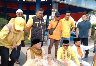 Golkar Bengkulu Berbagi, Sampaikan Santunan Panti Asuhan dan Berbagi Ribuan Takjil