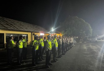 Jelang Idulfitri 1443 H, Polres Bengkulu Selatan Gelar KRYD