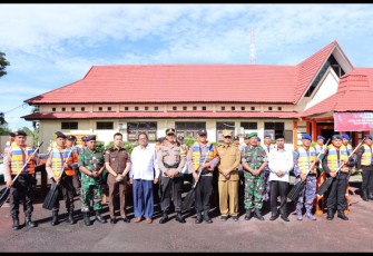 Kapolres Kaur Pimpin Apel Gelar Pasukan Ops Ketupat Nala 2023