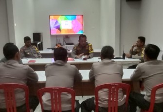 Polres Lebong Laksanakan Anev Ops Ketupat Nala 2023
