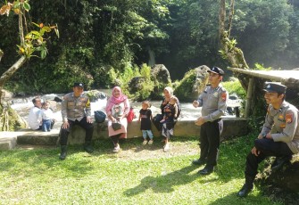 Polres Kepahiang Tingkatkan Pengamanan di Lokasi Objek Wisata