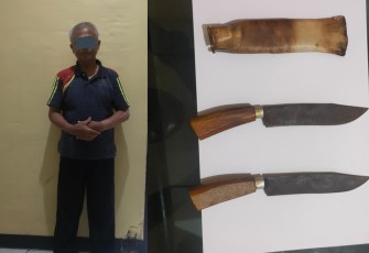 Tersangka dan barang bukti