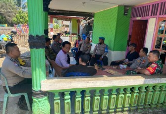 Diskusi Tripika Kec. Batik Nau terkait Pengalihan Arus Lalin ke Jalur Bawah